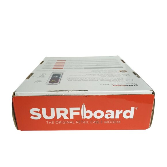 Arris SURFboard SB6190 DOCSIS 3.0 Cable Modem 32x8 Channels 1.4 Gbps Ethernet - Picture 4 of 7